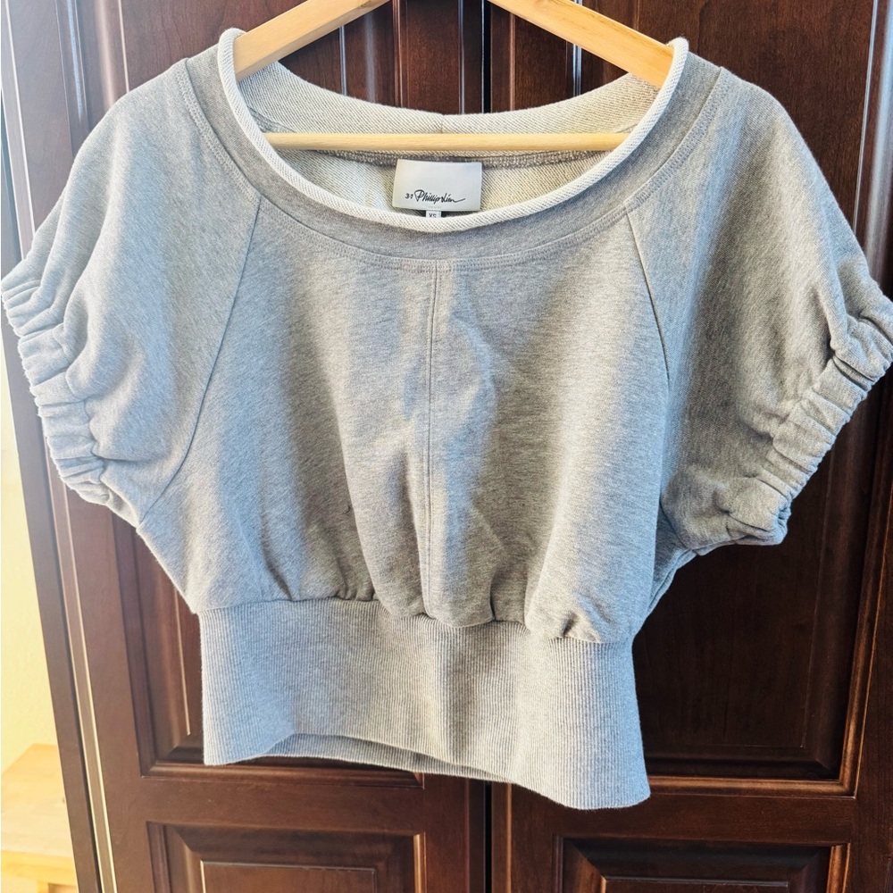 Gray Women's Crop Top by [Brand]